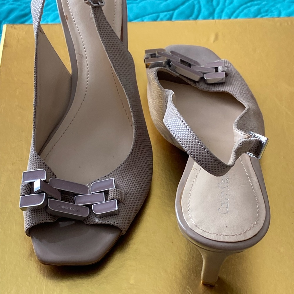 Stylish Calvin Klein sling back shoe
